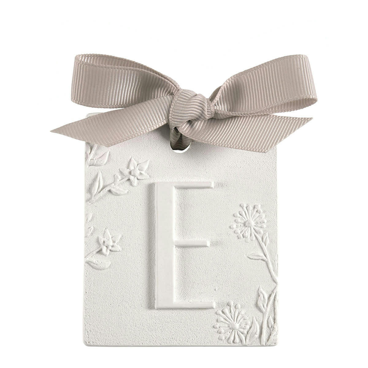 - Décor parfumé lettre E - Fleur de Coton