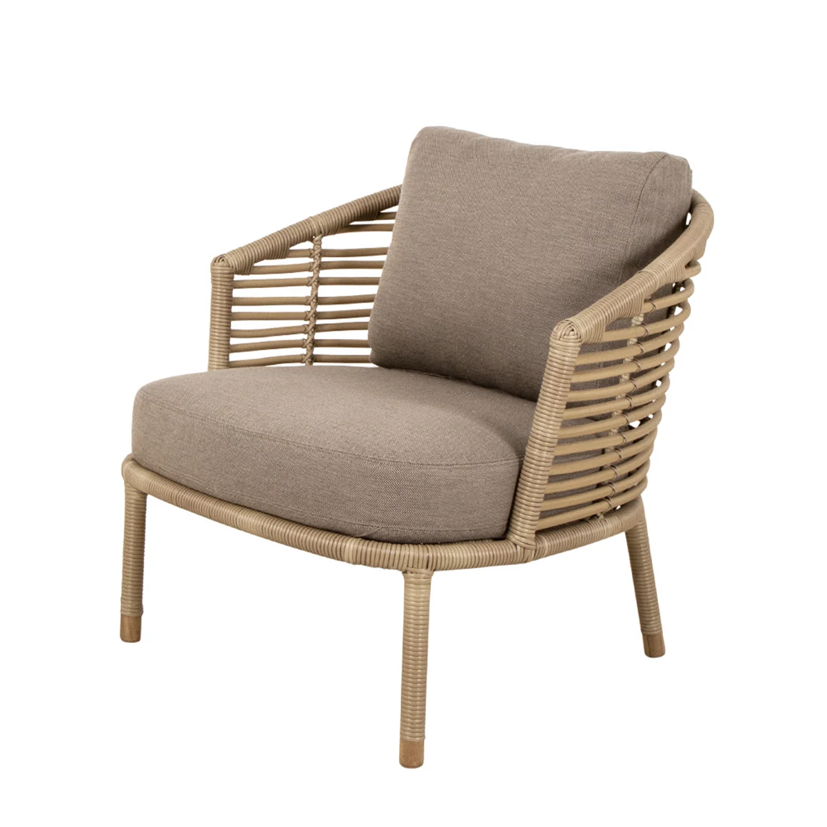 Cane-line - Sense Outdoor Lounge Sessel, natur / taupe