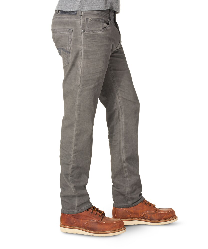 Silver Men's Eddie Relaxed Fit Tapered Leg Tumble Jeans - Grey