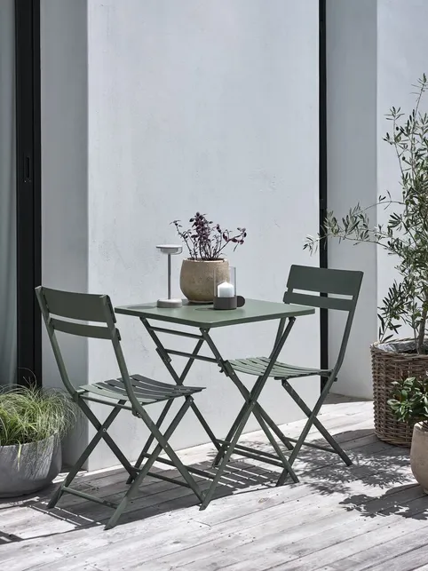 Cafésæt ABORG B60xL60 grøn