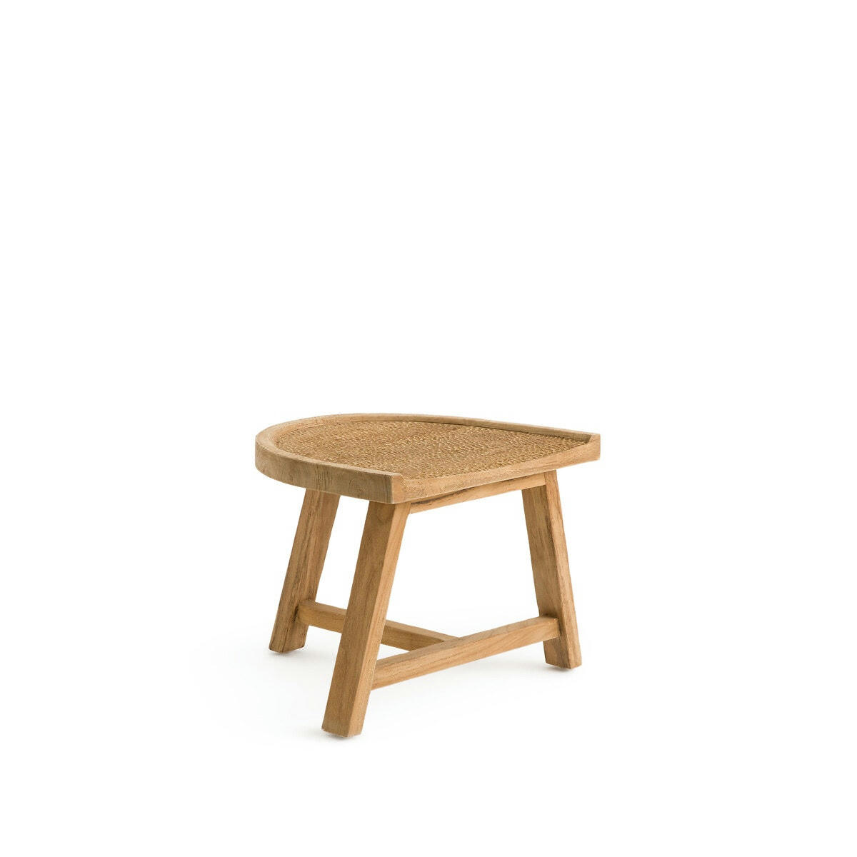 Tabouret bas, teck, Barville