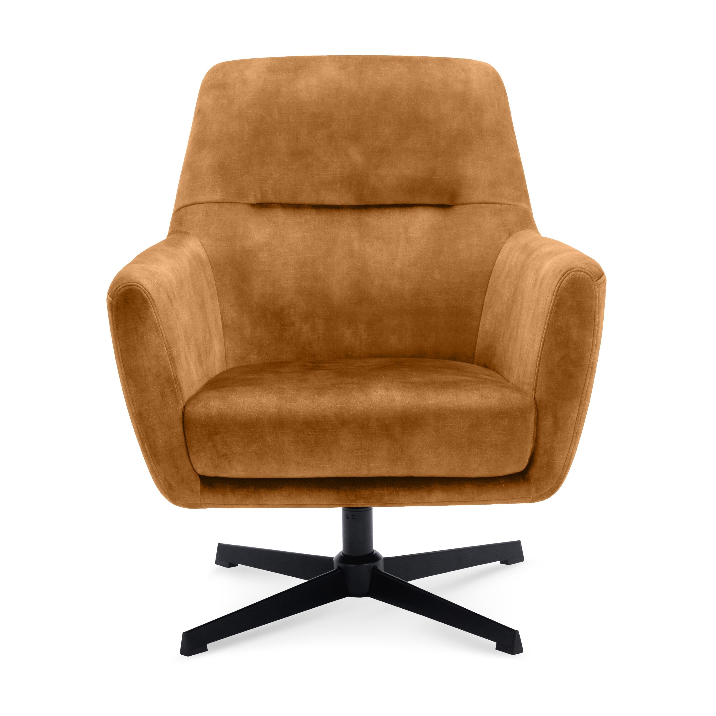 by fonQ Edgar Fauteuil Draaibaar - Cognac