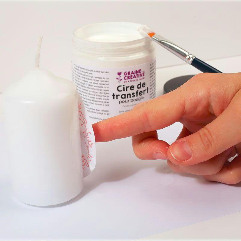 - Cire de transfert pour bougies 250 ml