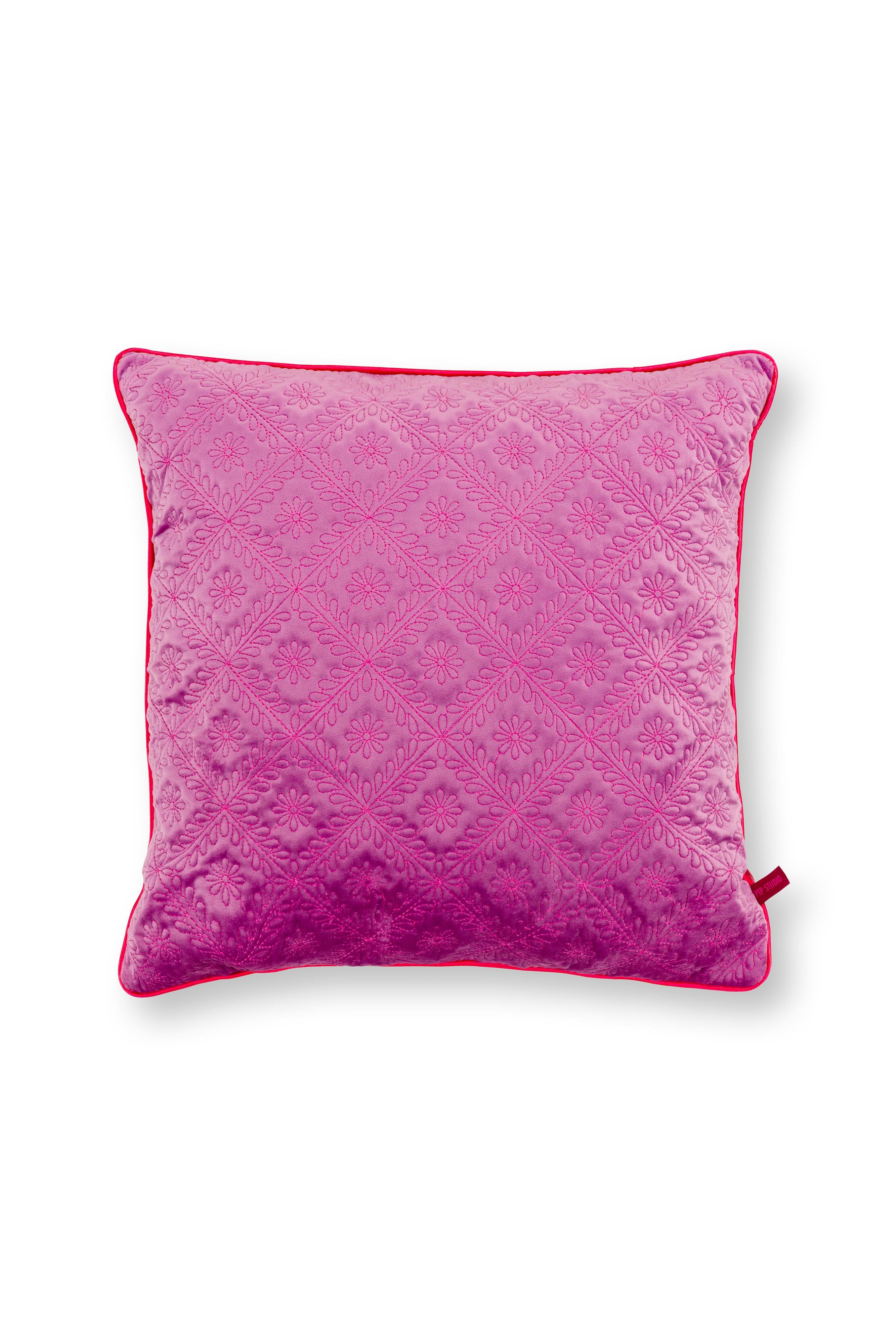 Pip Studio Sierkussen Quilted Daisy - Roze - 50x50cm