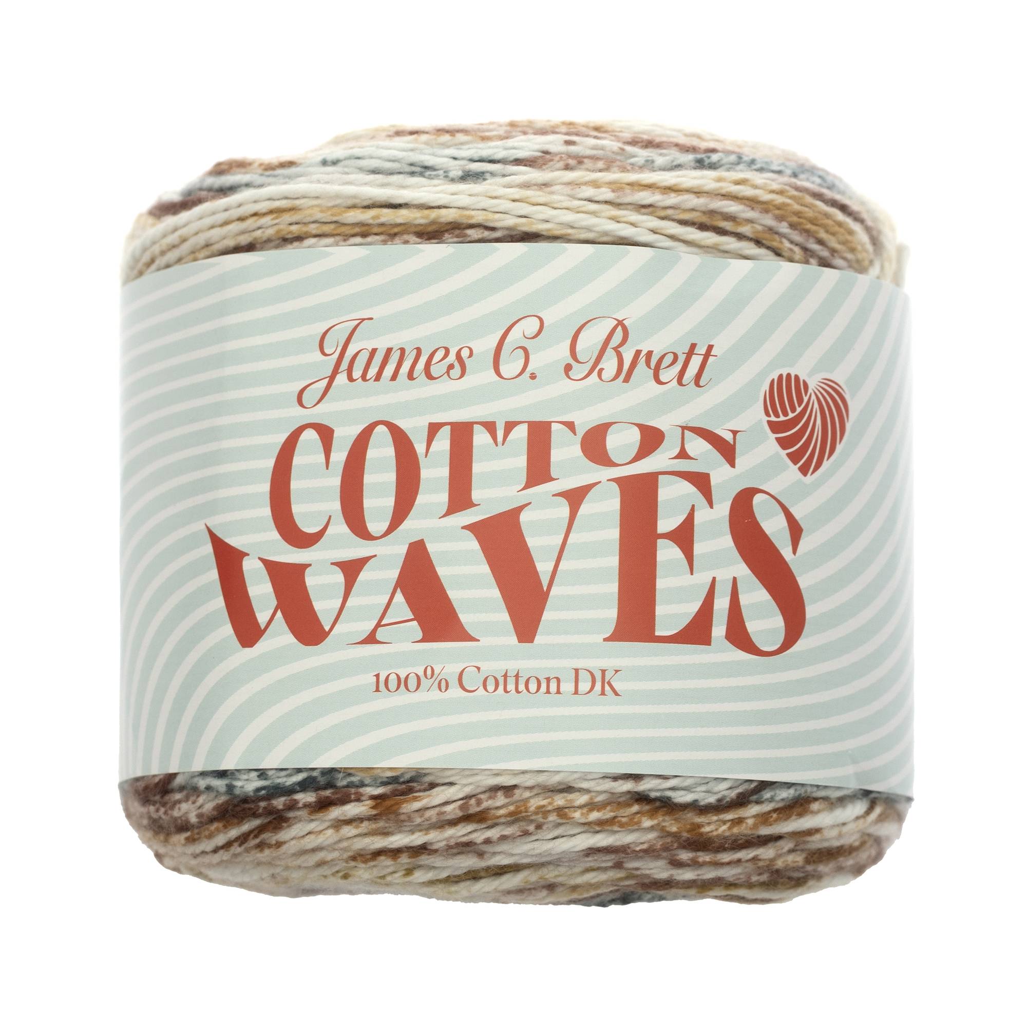 James C Brett Camouflage Cotton Waves DK 100g
