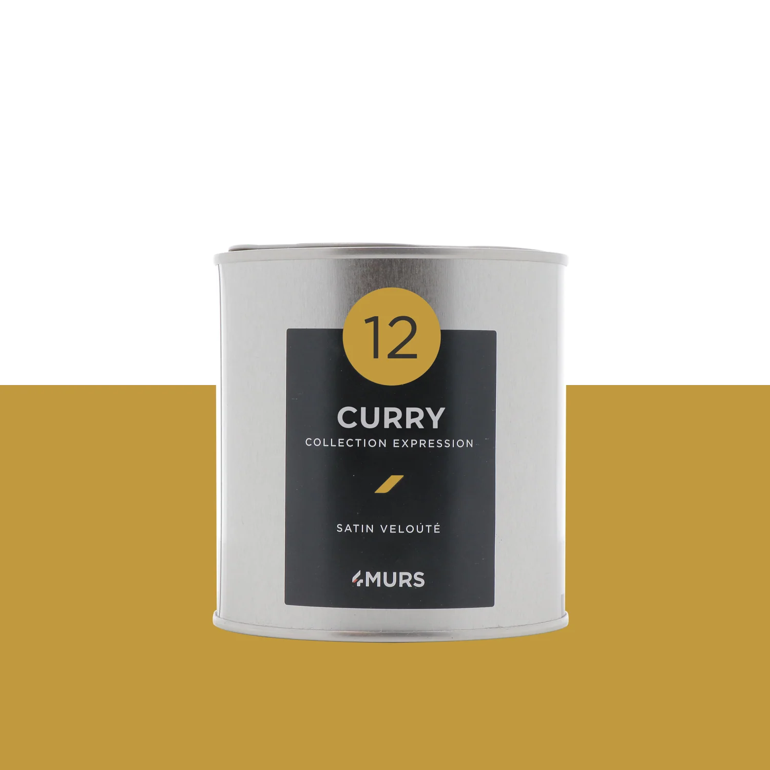 Expression Peinture Finition Peinture curry Satiné 0,5 L