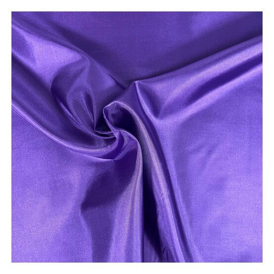 Purple Silky Habutae Fabric by the Metre