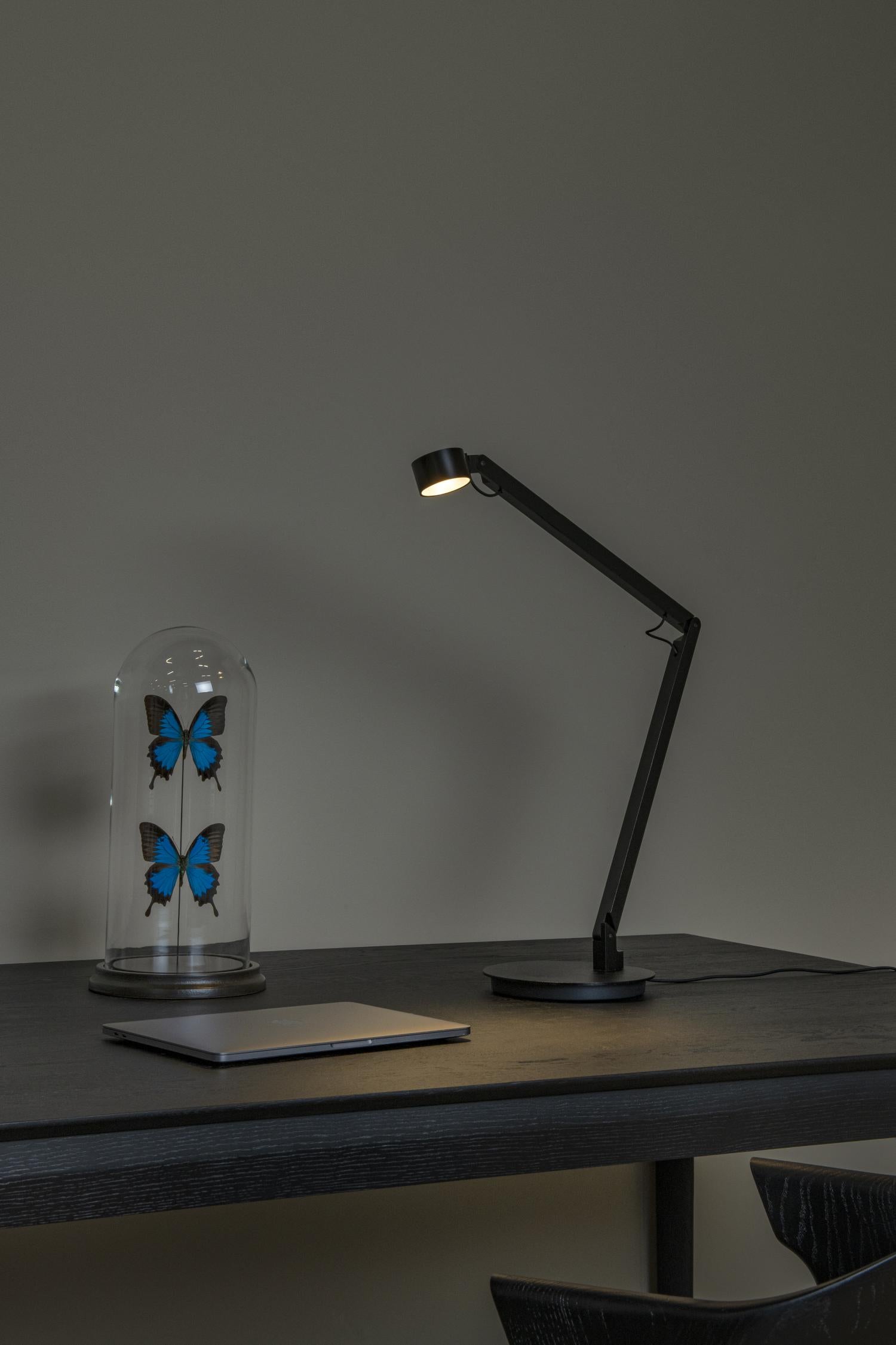 Lucide bureaulamp OGDEN - Geïntegreerde LED - Zwart