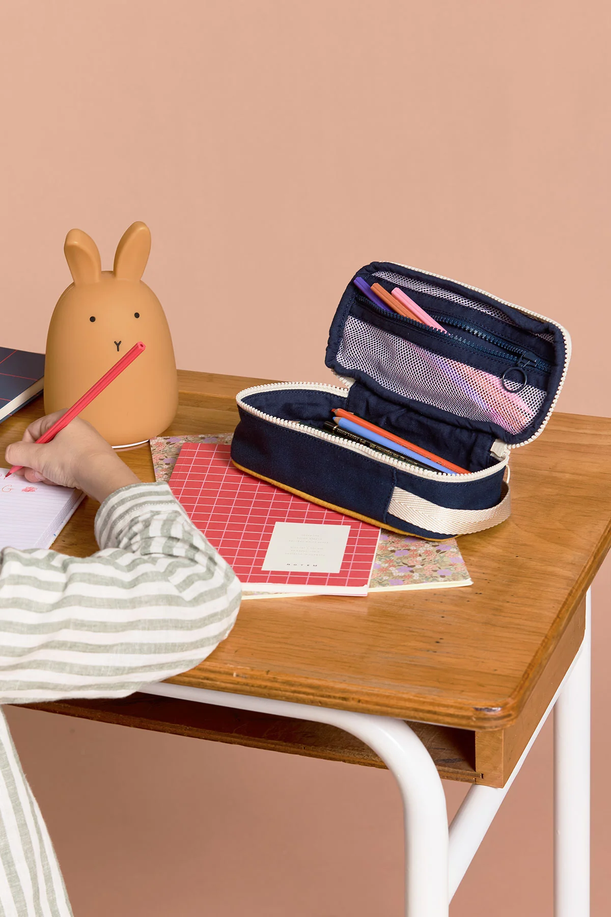 Trousse Max Tricolore Lilas