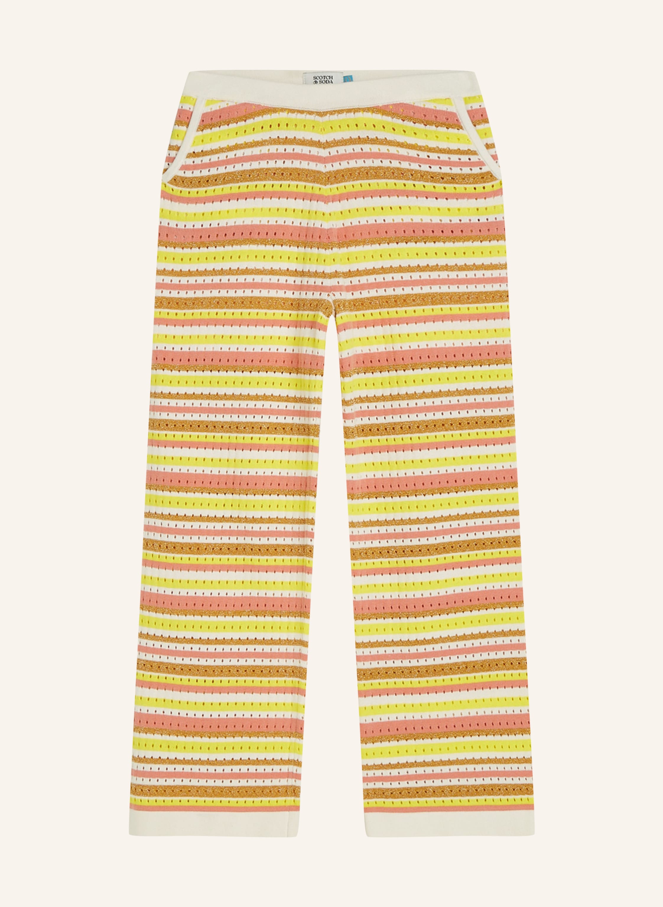 SCOTCH & SODA Strickhose mit Glitzergarn
