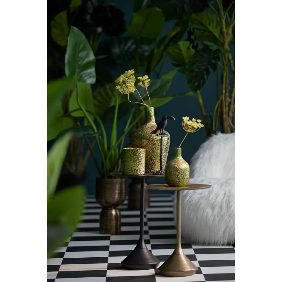 Bijzettafel Dimphy - Antiek Brons - &Oslash;35cm