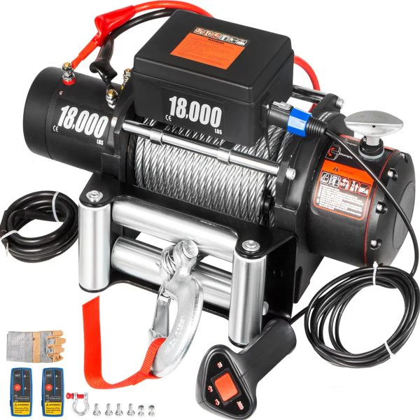 Electric Winch 12V Steel Cable Off-road ATV UTV Truck Towing Trailer