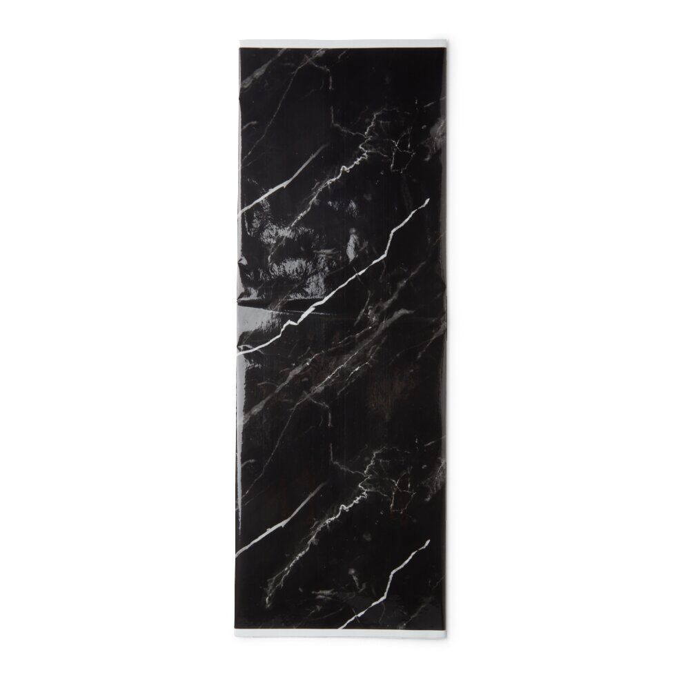 Crédence en papier et pvc effet bois naturel - 75x45cm
