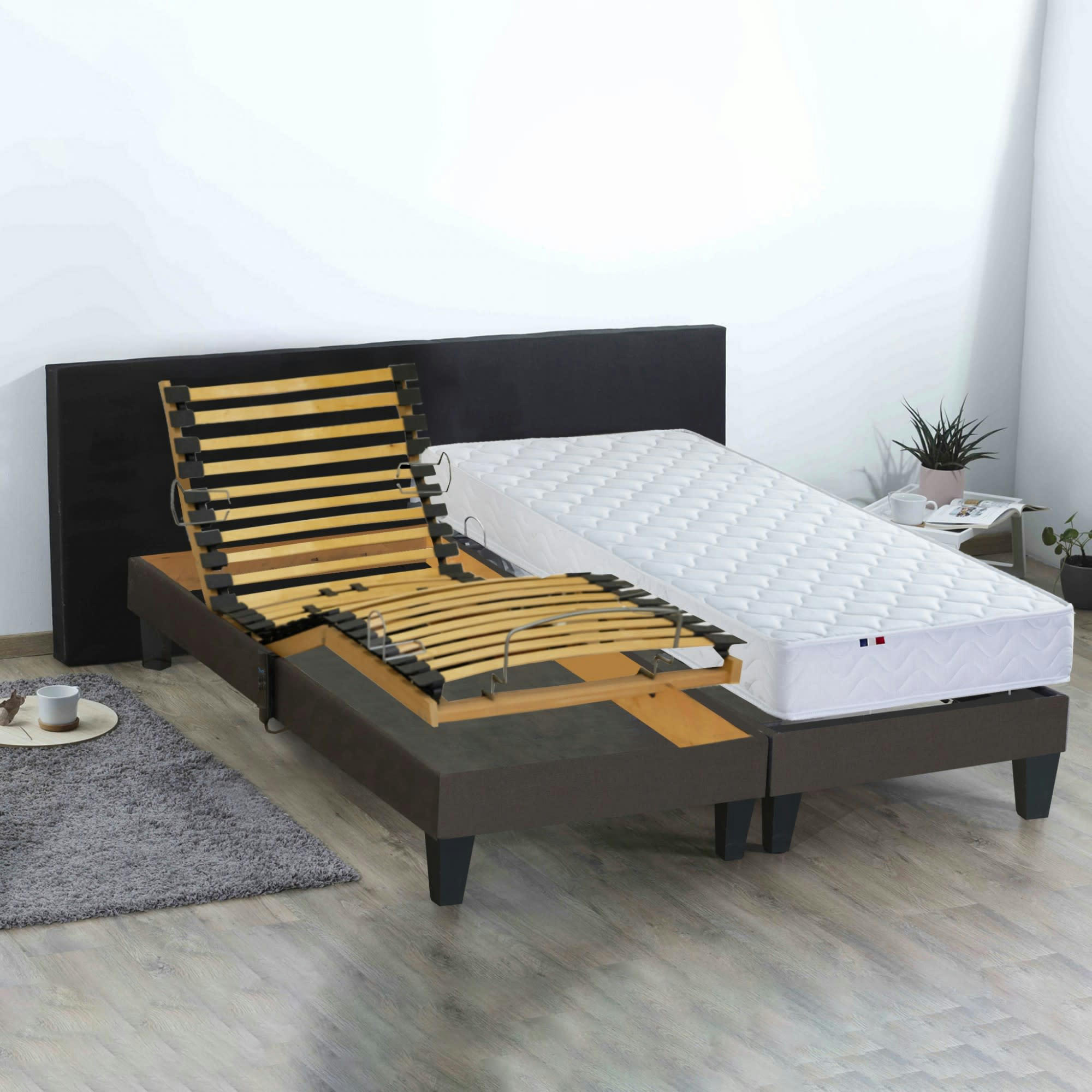 RELAX LATEX - Ensemble relaxation accueil latexfermeté 160x200