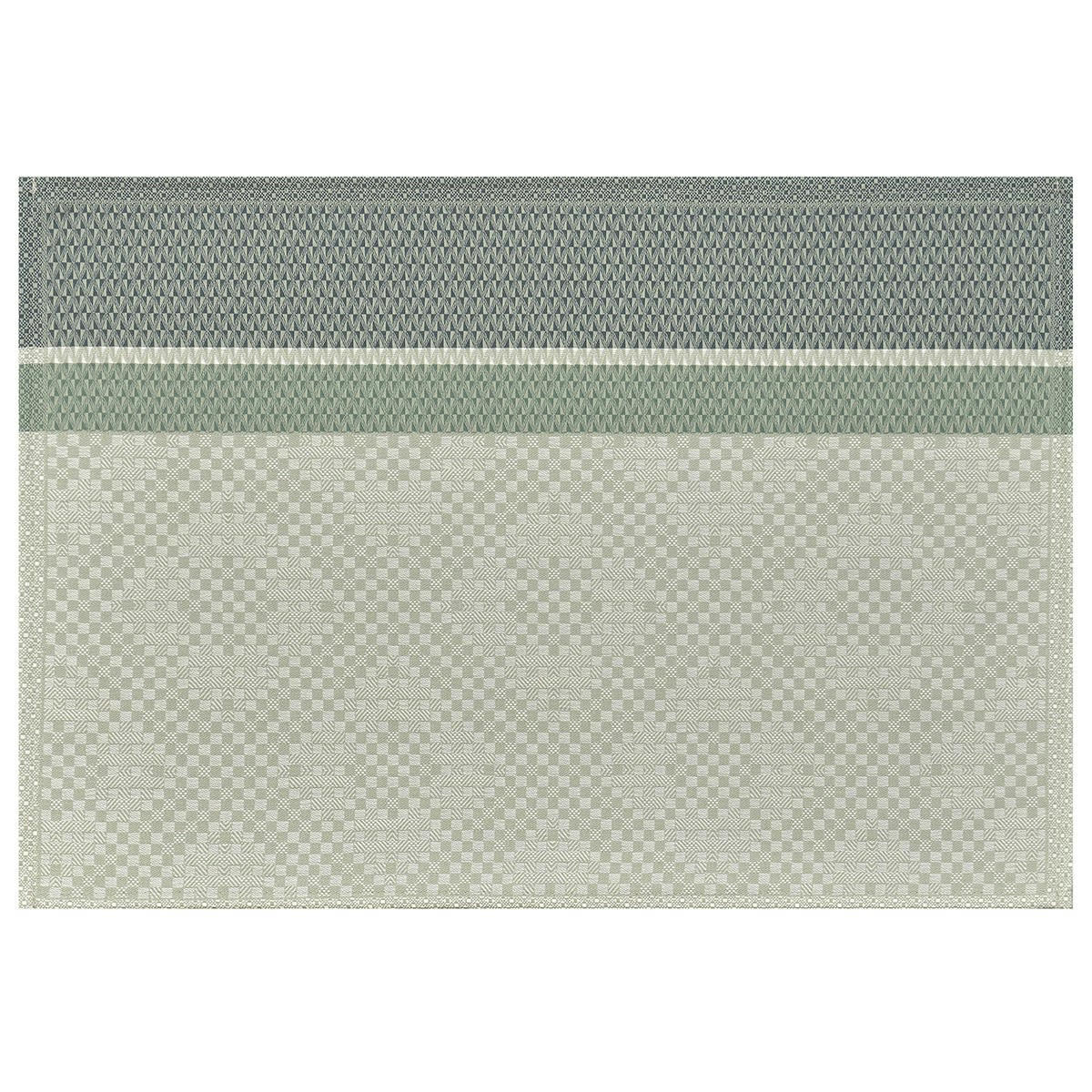 ESSENTIEL GRAPHIQUE - Set de table en coton nature 50 x 36