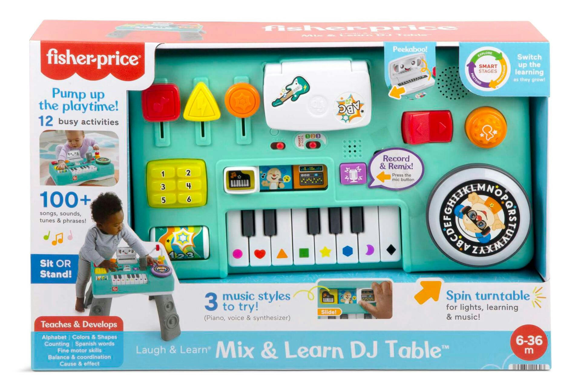Fisher-Price Laugh & Learn® Mix & Learn DJ Table™ Activity Center