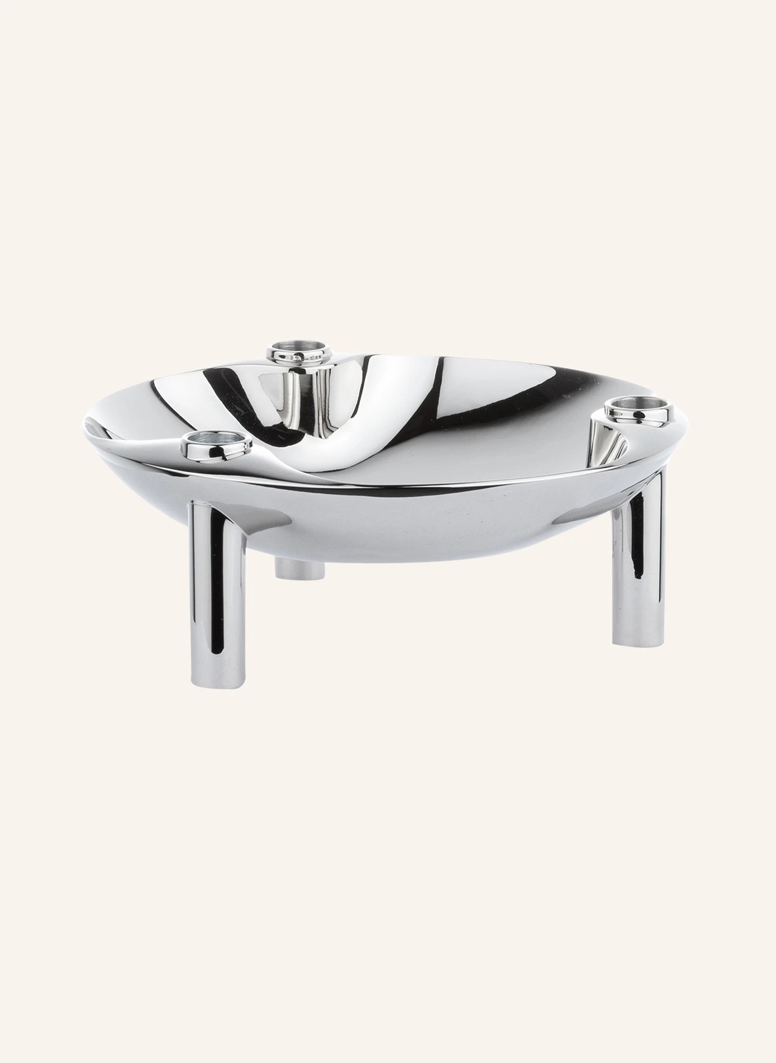 STOFF NAGEL Kerzenhalter mit Schale