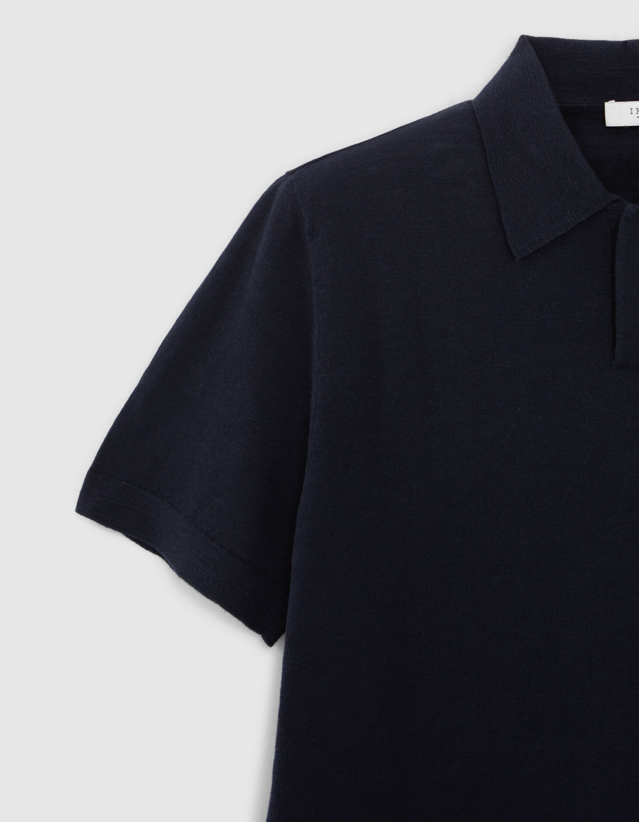 Polo ciel tricot léger Homme