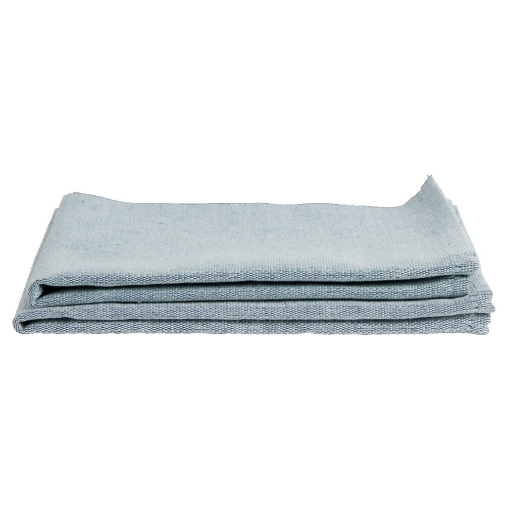 Set de table rectangulaire x2 coton bleu