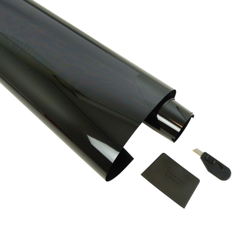 Film solaire anti-rayures pour voiture 5 % gris foncé 300 x 76 cm CARPOINT
