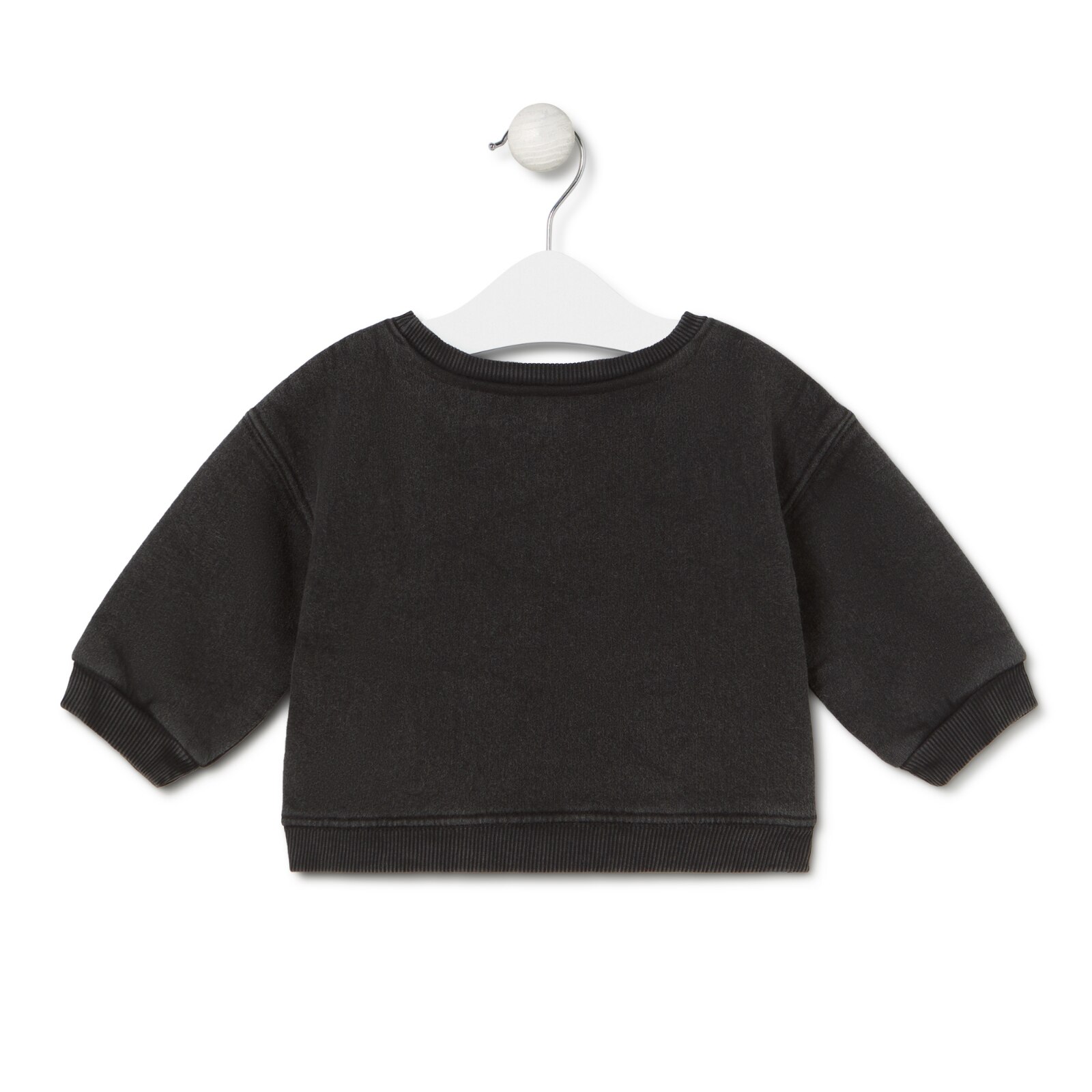 Sudadera JUST FUN GOOD VIBES Casual negro