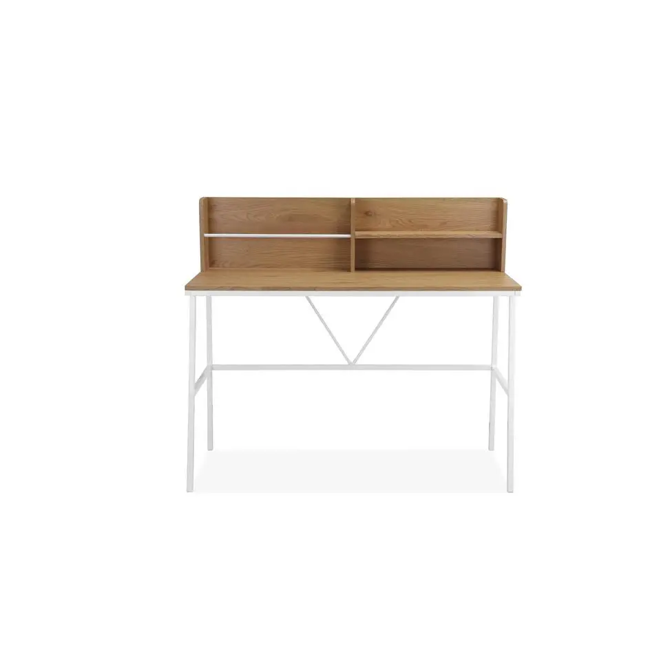 Livorno - Bureau wit eiken MDF
