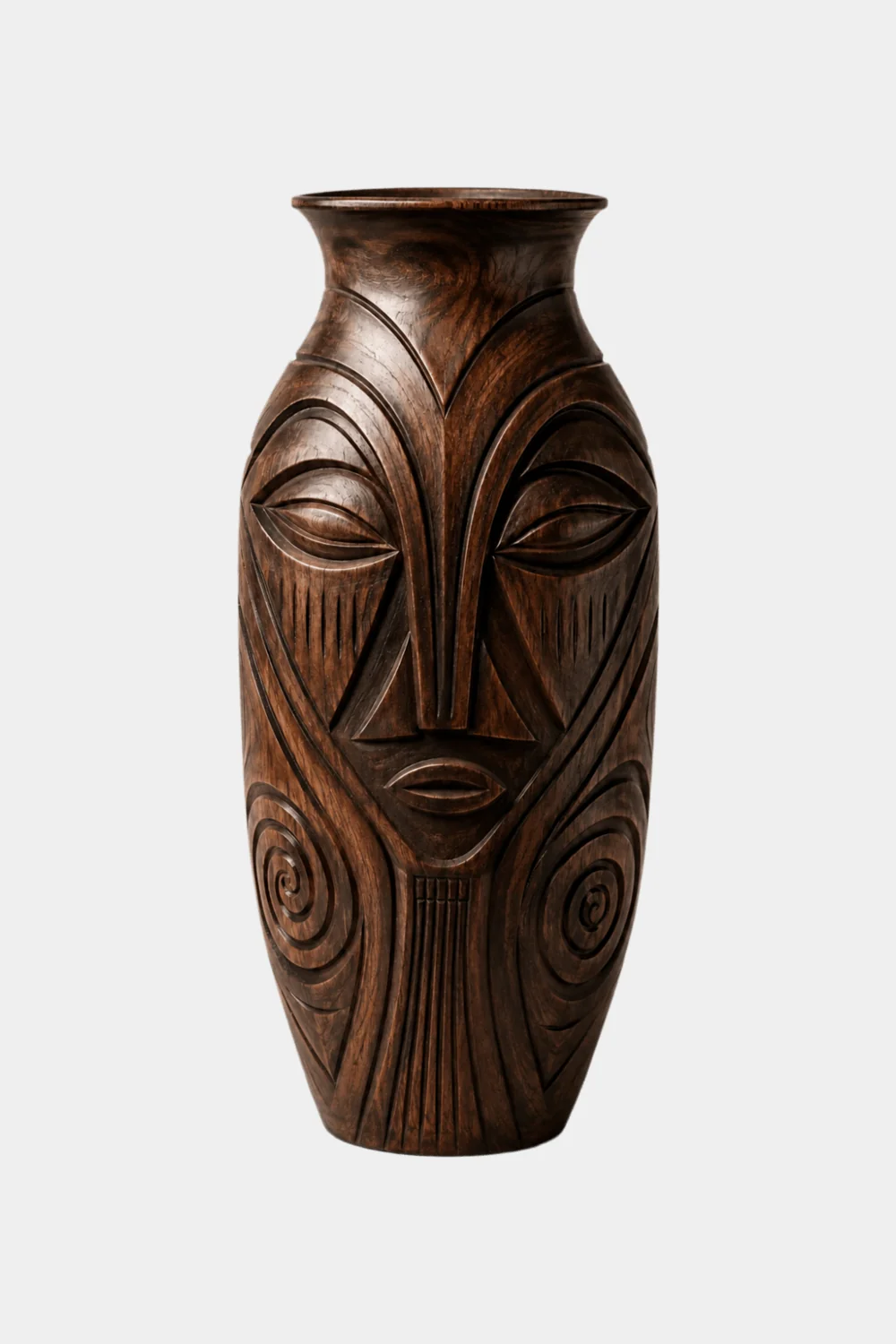 Vase Wood Sculpture #WG100
