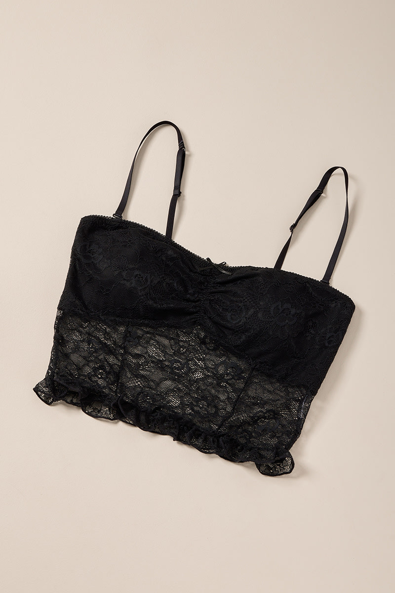 Lora Floral Lace Cami Bralette