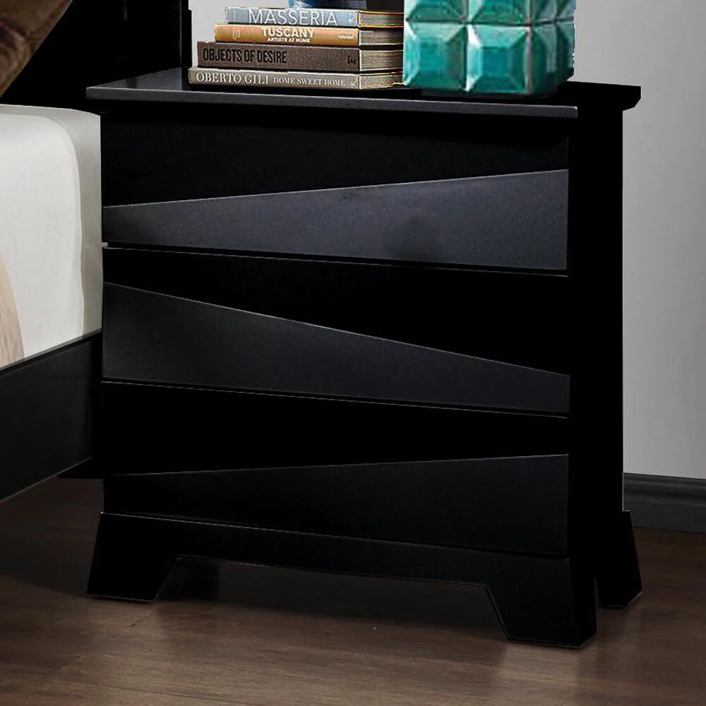 Sunny Isles Black 3-Piece Bedroom Collection