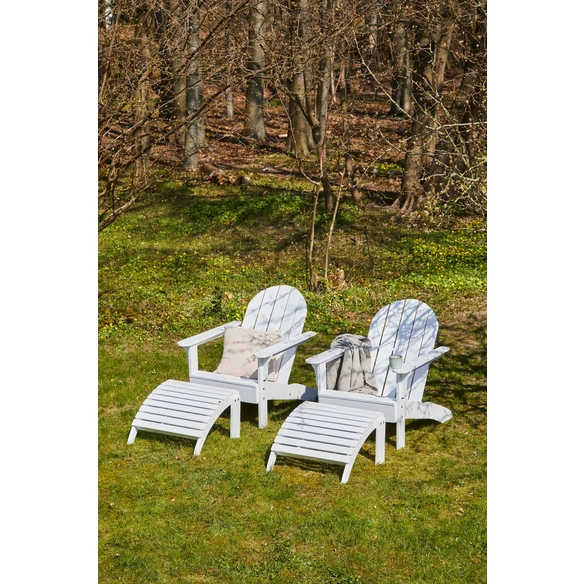 Loungeset »Adirondack «, 1 Sitzplätze, Mahogniholz, 2-teilig