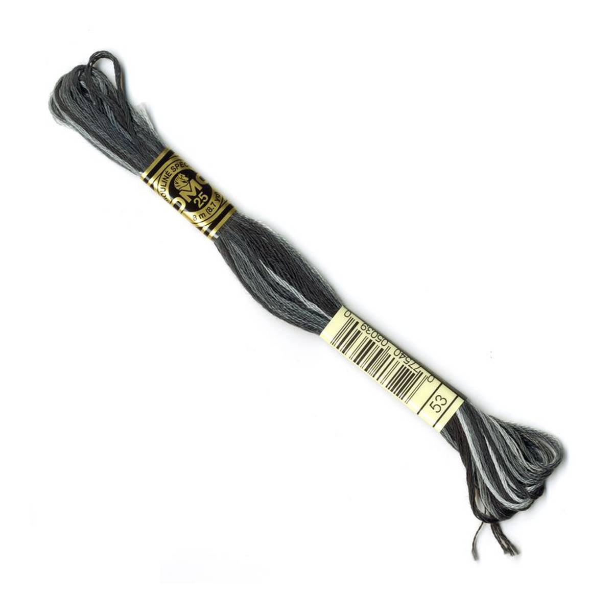 DMC Grey Mouline Special 25 Cotton Thread 8m (53)