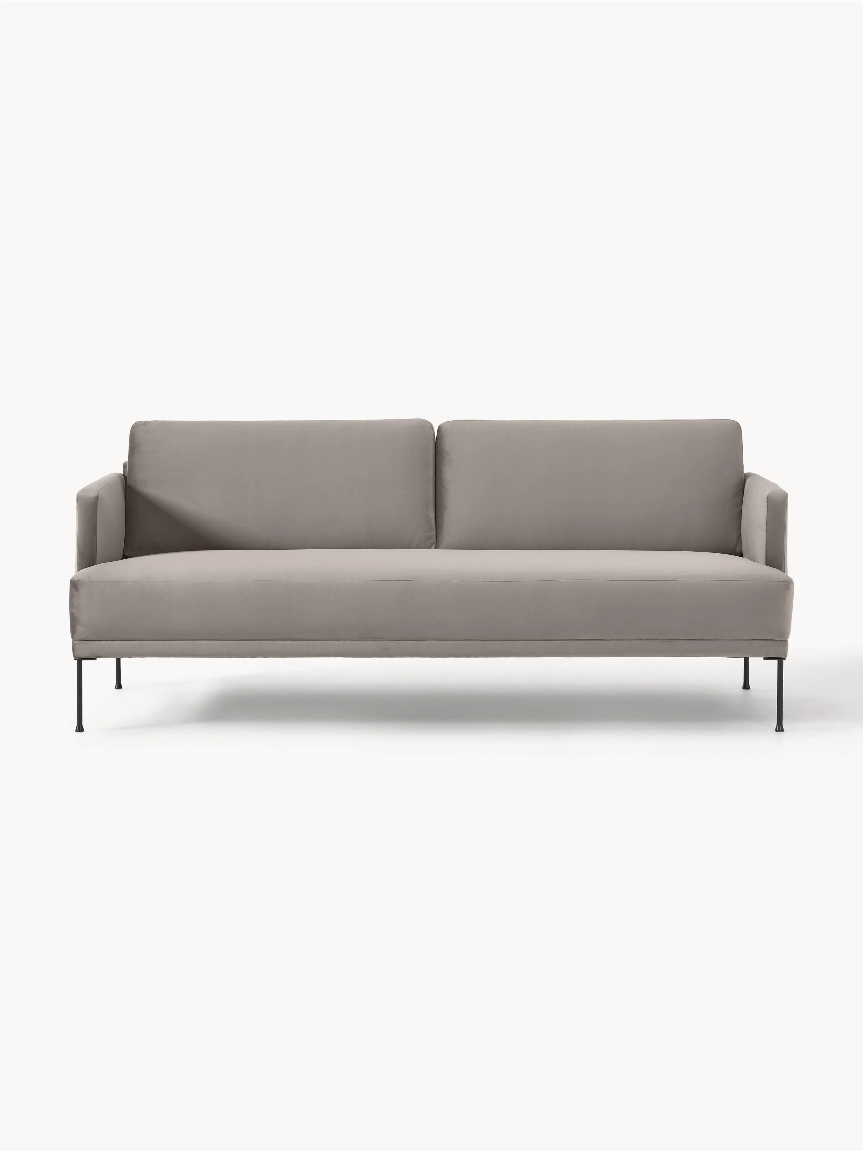 Samt-Sofa Fluente (3-Sitzer)