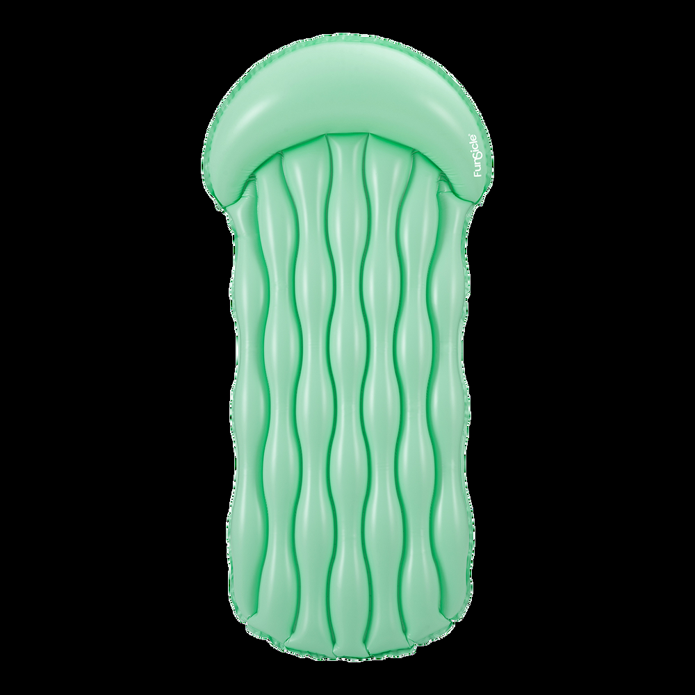 Funsicle Simple ZZ Inflatable Water Mat/ Float, Mint, 72-in x 34-in