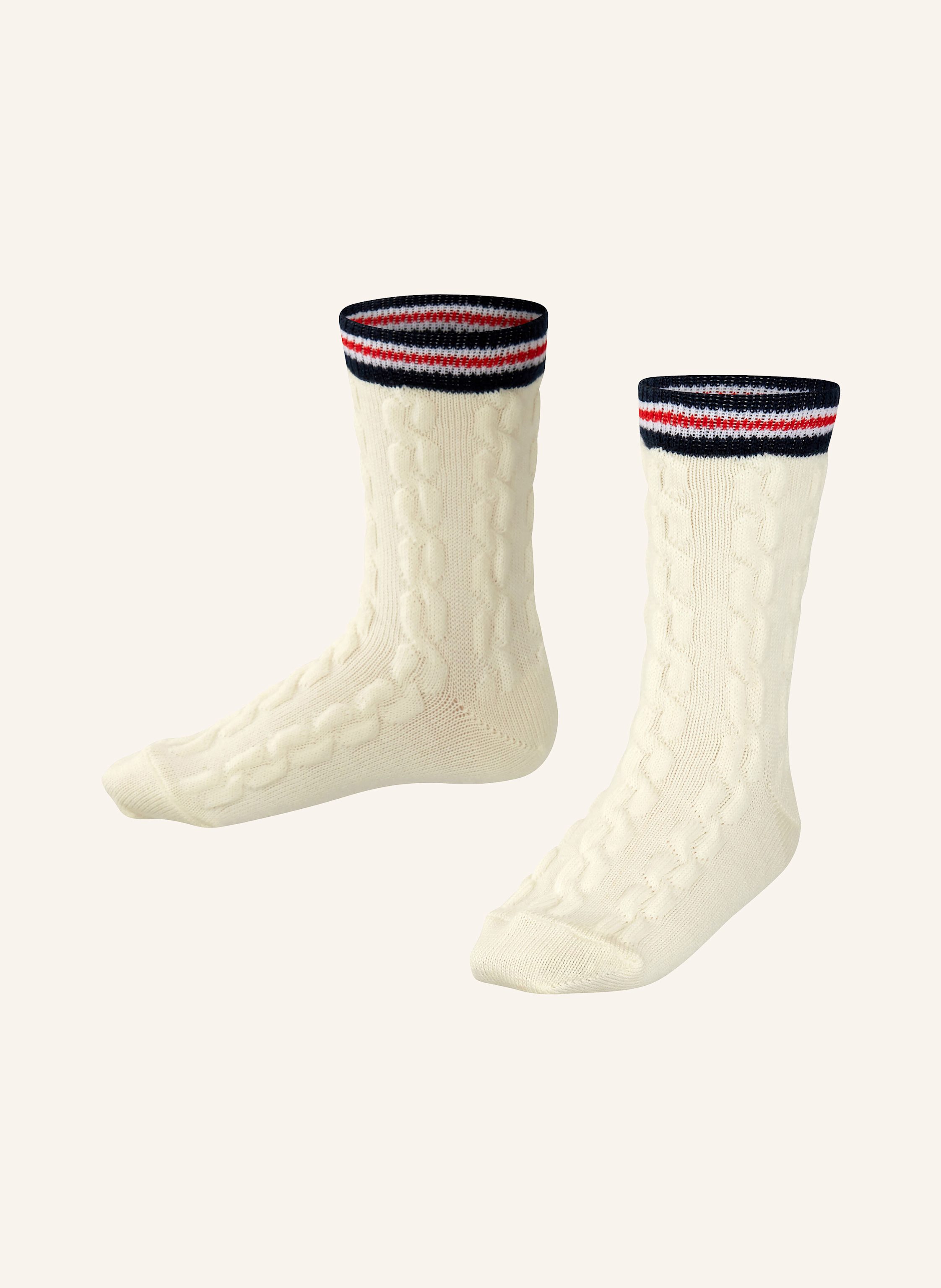 FALKE Socken PREPPY CABLE