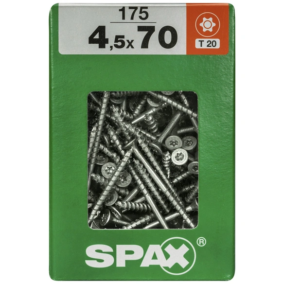 Universalschraube, 4,5 mm, Stahl, 175 Stk., TRX 4,5x70 XXL