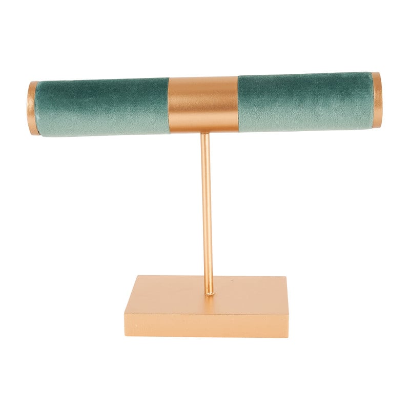 Sieradenrek - blauw - 14.5x14.5x7 cm