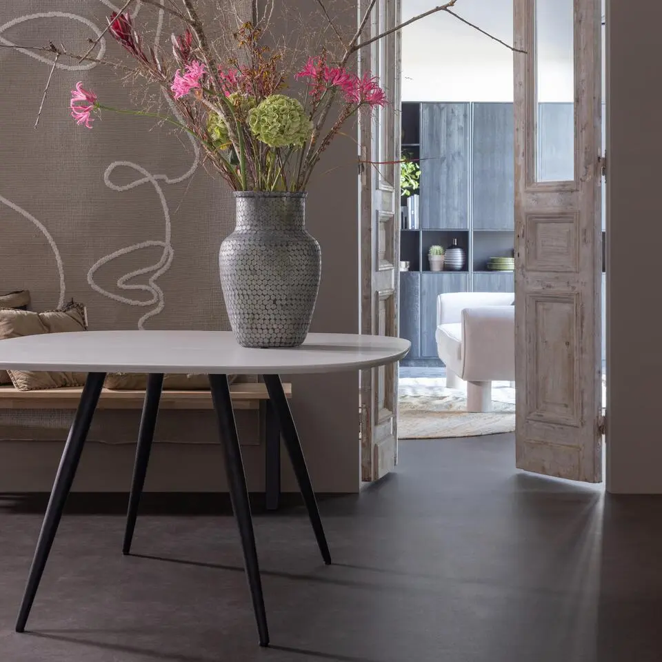 WOOOD Tablo Eetkamerbankje - Eiken - Naturel - 46x160x35