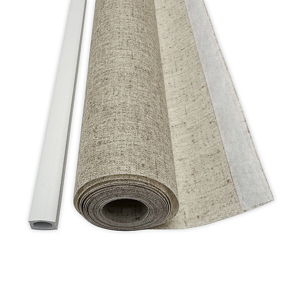 Panneau japonais uni beige chiné l.45 x H.260cm Madeco