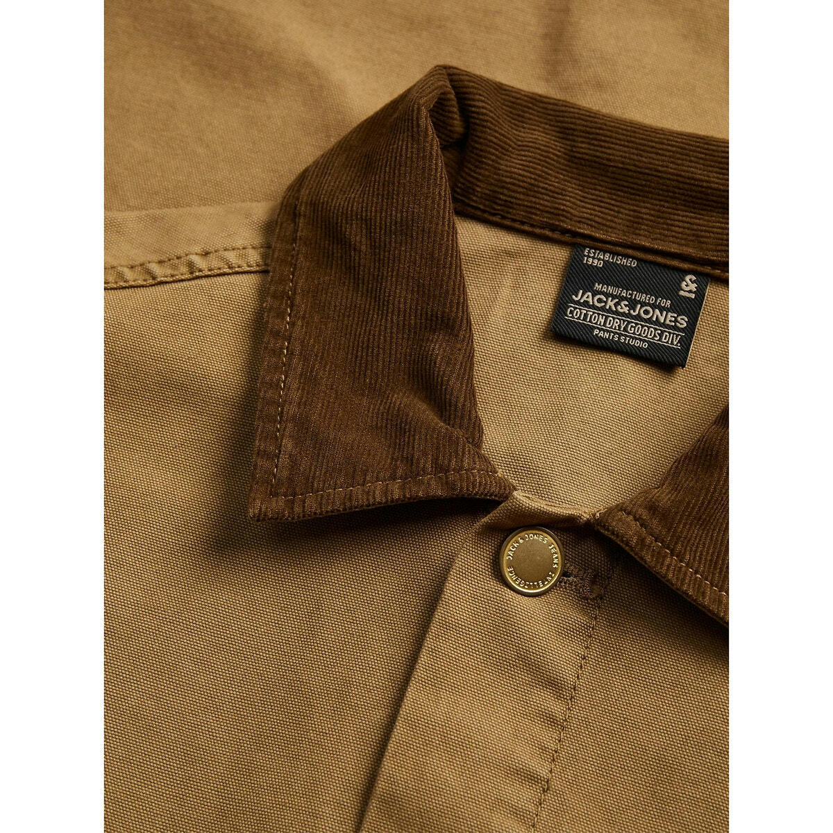 Veste de charpentier boutonnée
