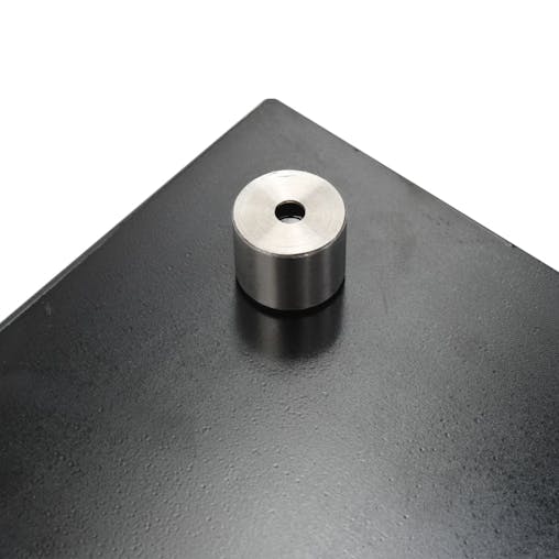 NNEVL Kitchen Backsplash Black 90x50 cm Tempered Glass