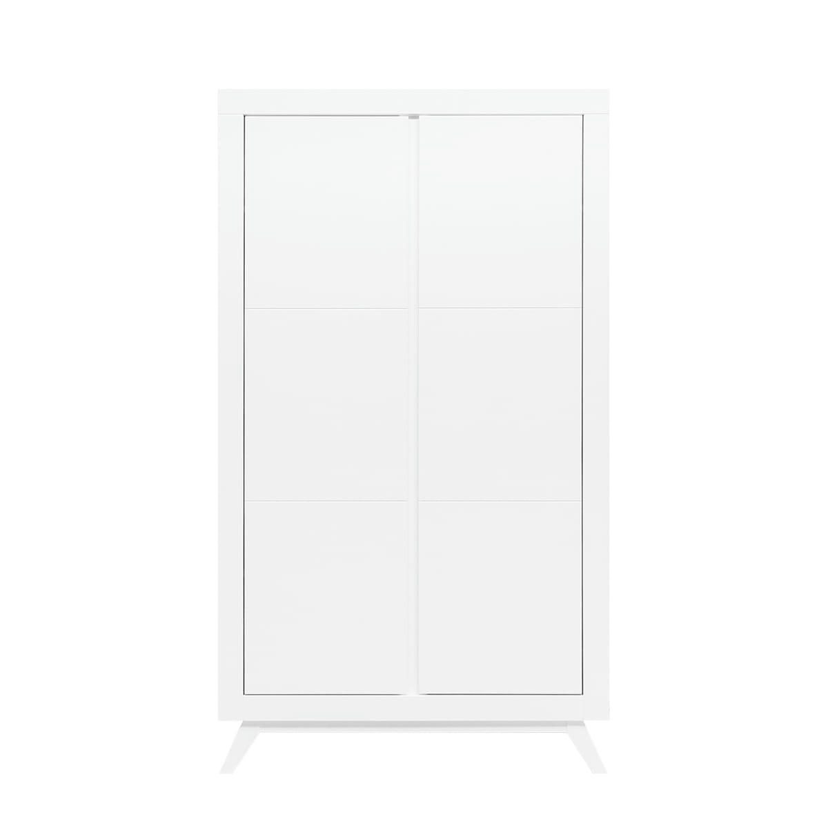 ANNE - Armoire 2 portes blanc