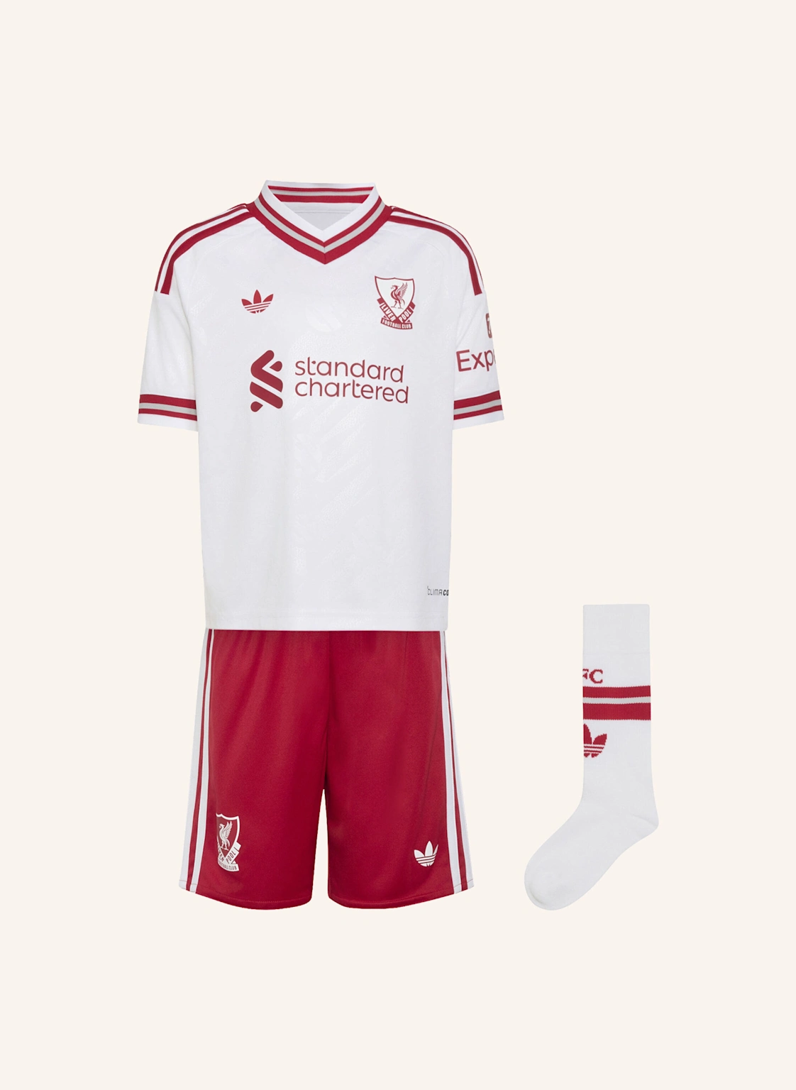 adidas FC LIVERPOOL 26/27 KIDS AUSWÄRTSAUSRÜSTUNG