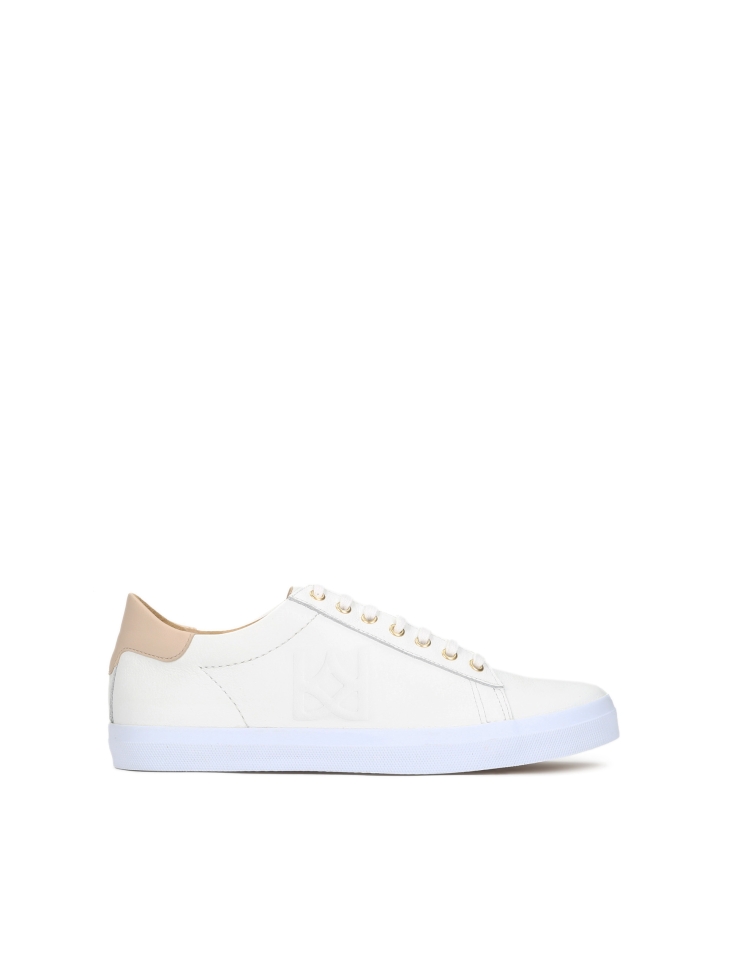 Ladies white sneakers