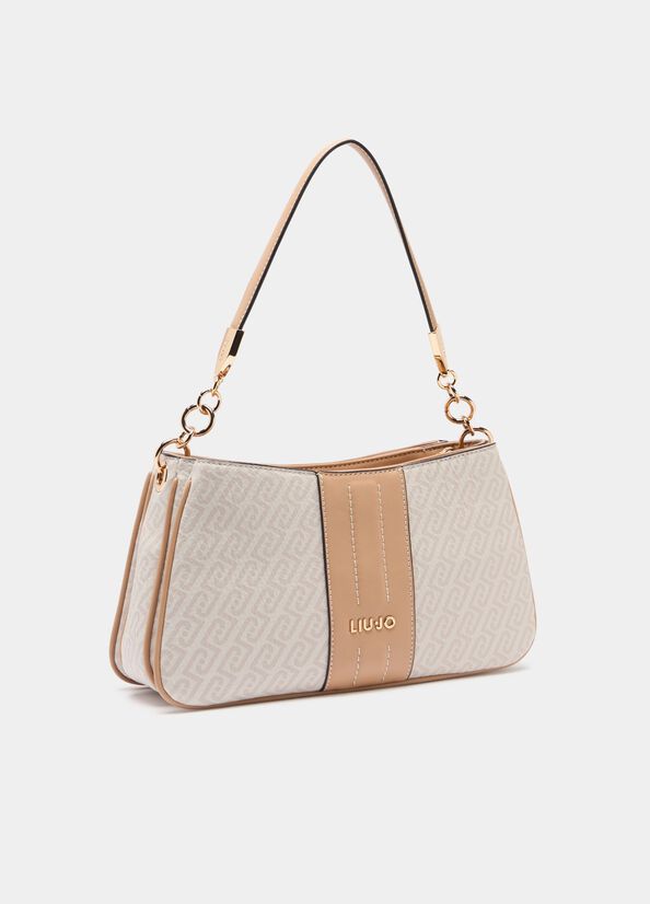Borsa a spalla piccola monogram