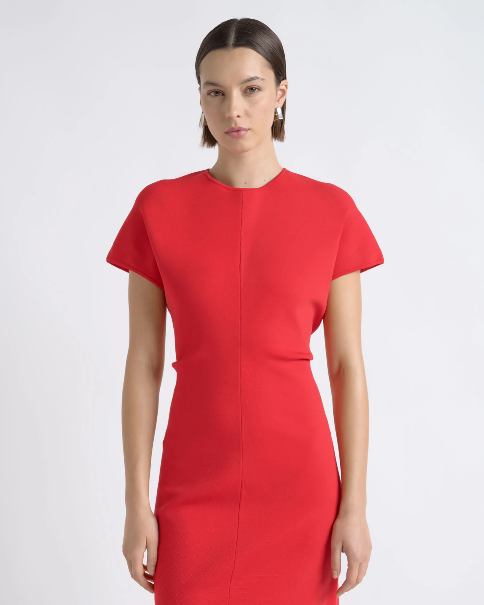 Drop Shoulder Milano Dress