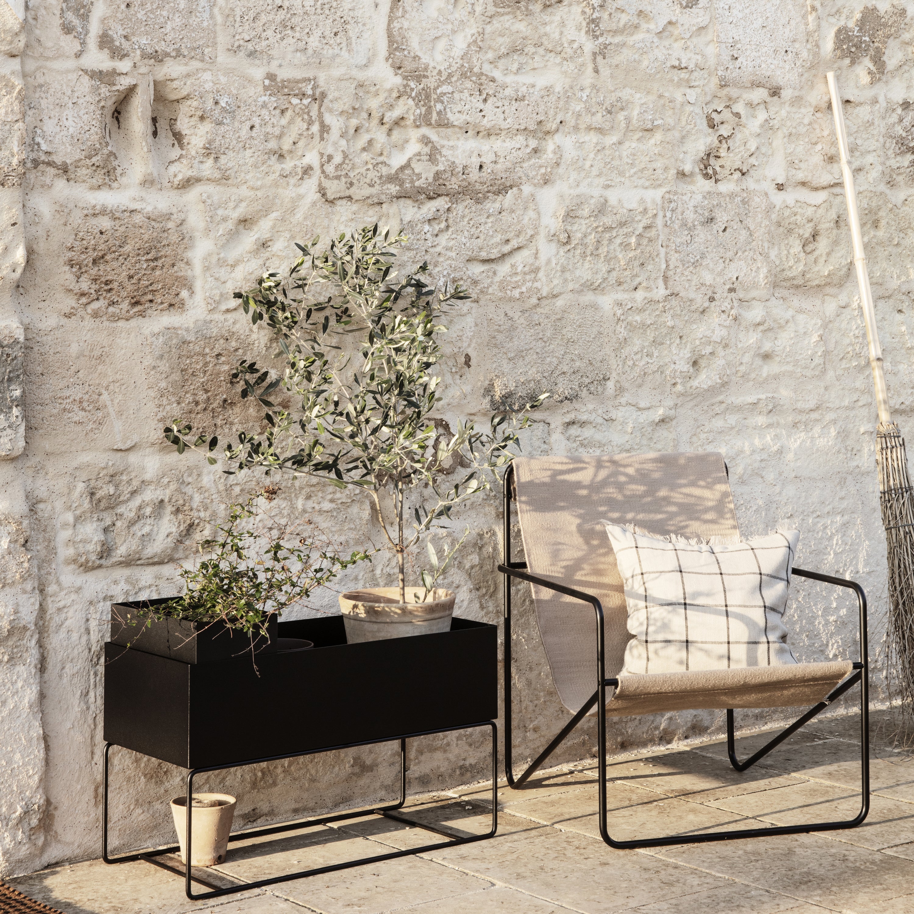 Ferm Living Plant Box Plantentafel Large Zwart