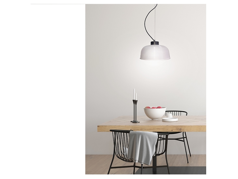 Lampa wisząca Liverpool II metalowa czarna