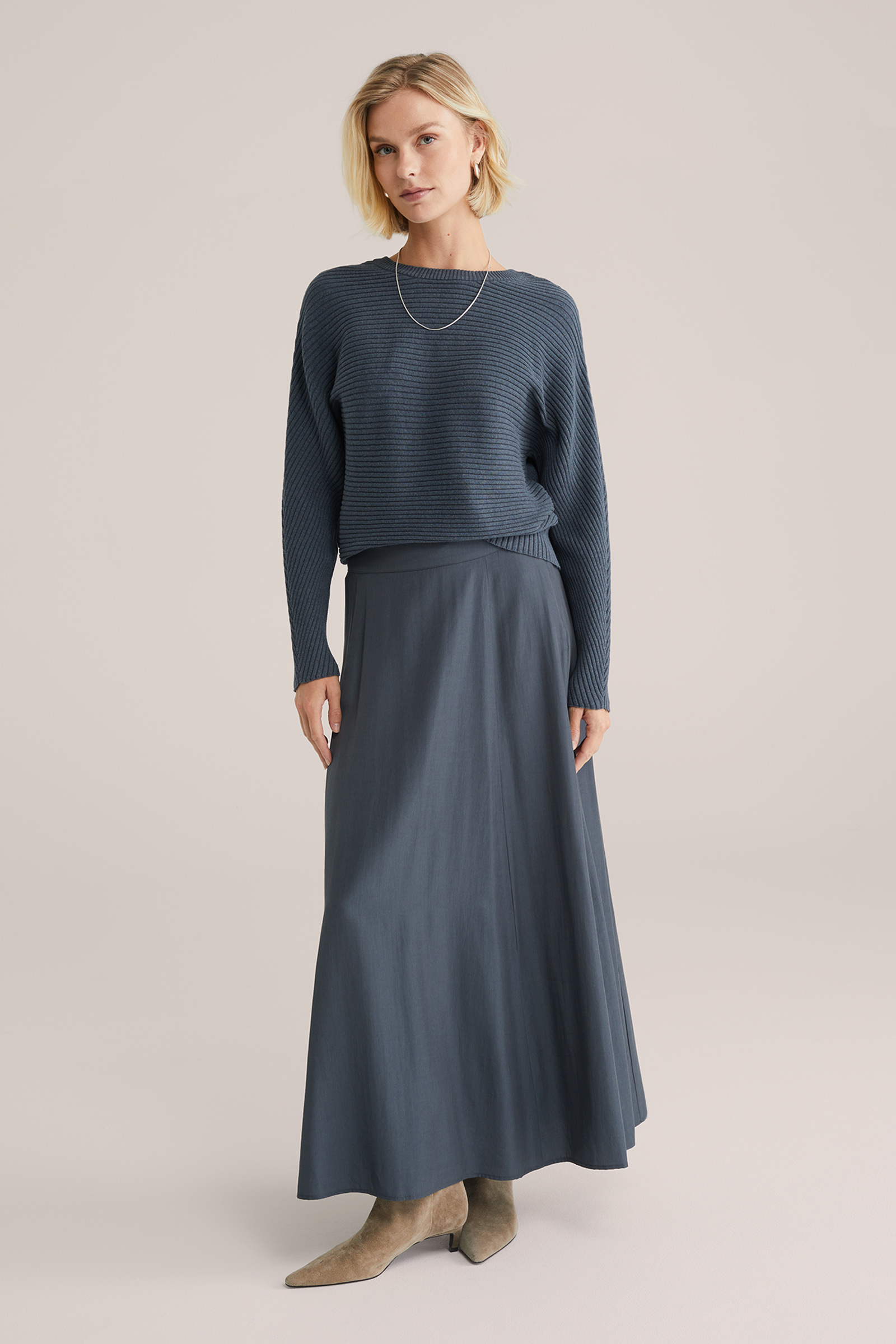 Dames sweater met structuur