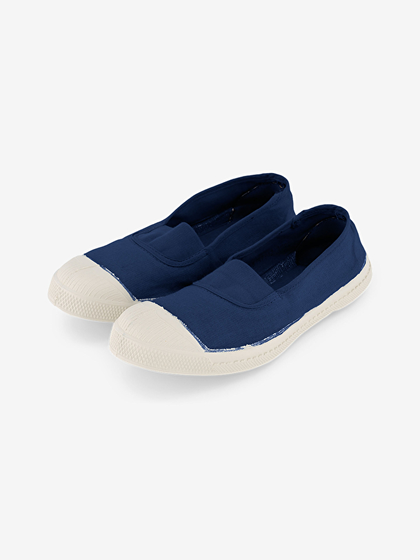 Tennis elastique femme indigo