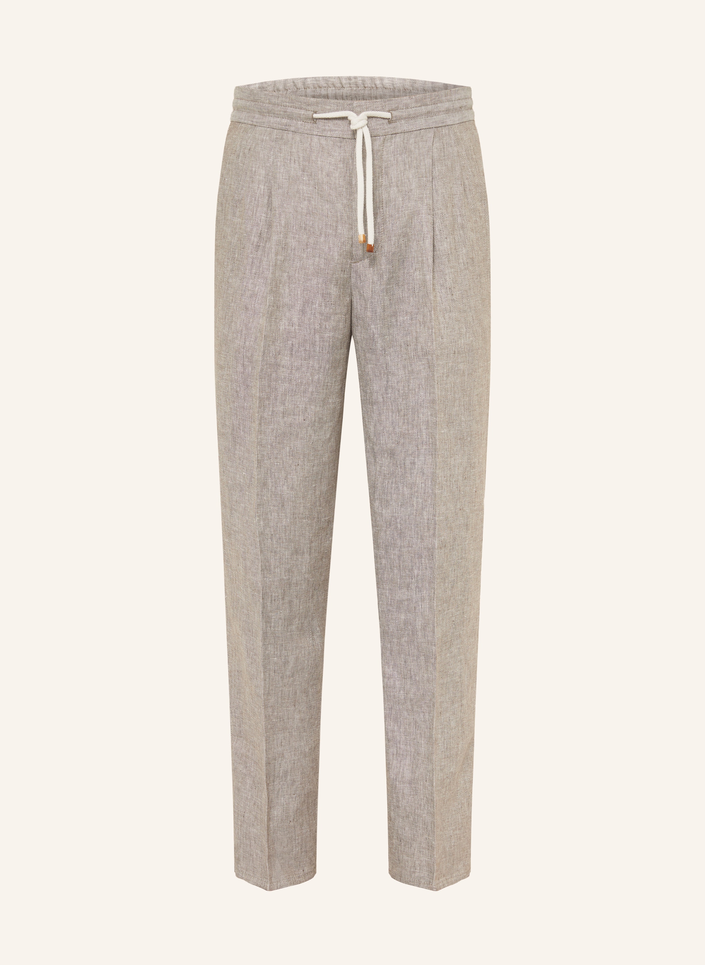 BRUNELLO CUCINELLI Chino Regular Fit mit Leinen